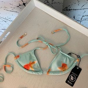 Wildfox Triangle Bikini Top